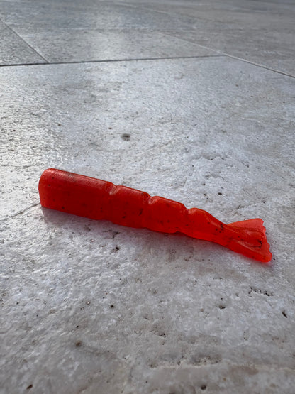 3 Inch Hand Poured Shrimps 5 pcs